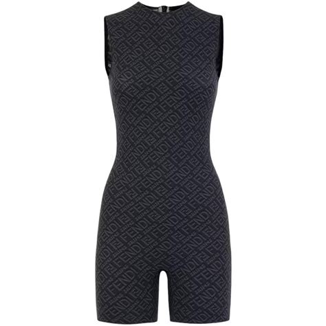 fendi skims full bodysuit|sleeveless mid thigh bodysuit fendi.